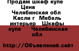 Продам шкаф купе. › Цена ­ 5 000 - Челябинская обл., Касли г. Мебель, интерьер » Шкафы, купе   . Челябинская обл.